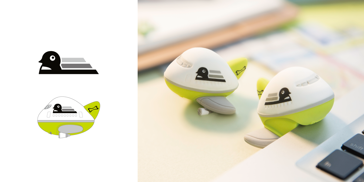 Maru Penguin 飛機造型隨身碟